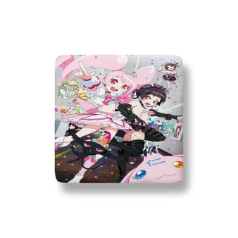 6 HP Anime Custom Porcelain Refrigerator Magnet Square