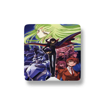 Code Geass Lelouch of the Rebellion Anime Custom Porcelain Refrigerator Magnet Square