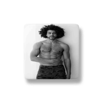 Daveed Diggs Custom Porcelain Refrigerator Magnet Square