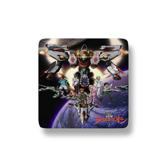 Genesis of Aquarion Custom Porcelain Refrigerator Magnet Square