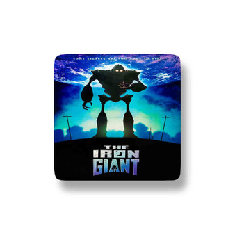 Iron Giant Custom Porcelain Refrigerator Magnet Square