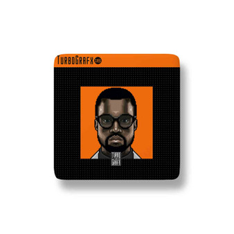 Kanye West Turbo Grafx 16 Custom Porcelain Refrigerator Magnet Square