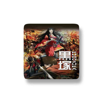 Kurozuka Custom Porcelain Refrigerator Magnet Square