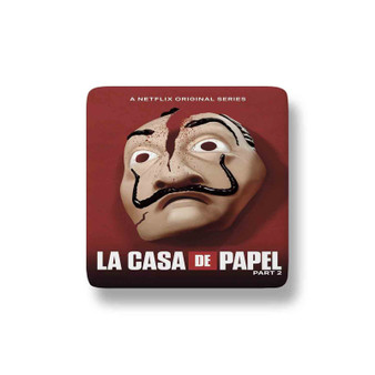 La Casa De Papel Custom Porcelain Refrigerator Magnet Square