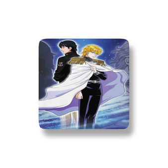 Legend of the Galactic Heroes Custom Porcelain Refrigerator Magnet Square