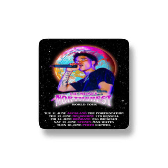 Lil Mosey Custom Porcelain Refrigerator Magnet Square