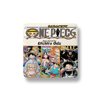 One Piece Omnibus Edition Custom Porcelain Refrigerator Magnet Square