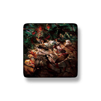 Overlord Movie Custom Porcelain Refrigerator Magnet Square