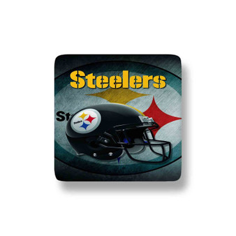 Pittsburgh Steelers NFL Custom Porcelain Refrigerator Magnet Square
