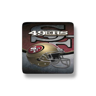 San Francisco 49ers Custom Porcelain Refrigerator Magnet Square