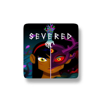 Severed Custom Porcelain Refrigerator Magnet Square