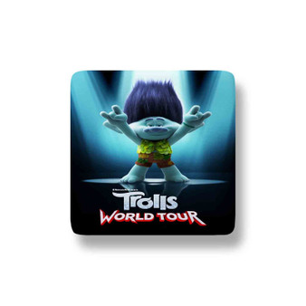 Trolls World Tour Custom Porcelain Refrigerator Magnet Square