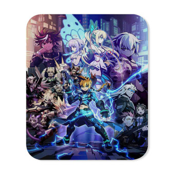 Armed Blue Gunvolt Custom Gaming Mouse Pad Rectangle Rubber Backing