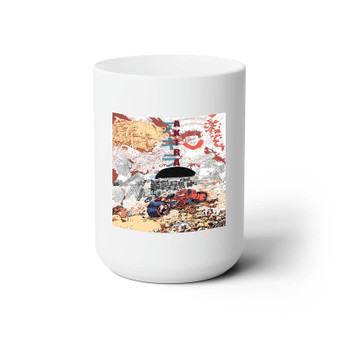 Akira Anime White Ceramic Mug 15oz With BPA Free