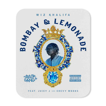 Bombay Lemonade Wiz Khalifa feat Juicy J Chevy Woods Custom Gaming Mouse Pad Rectangle Rubber Backing