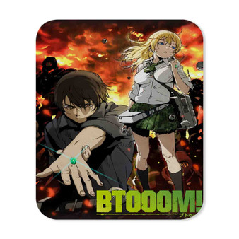 Btooom Custom Gaming Mouse Pad Rectangle Rubber Backing