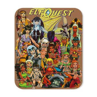 Elfquest Winter Special Custom Gaming Mouse Pad Rectangle Rubber Backing