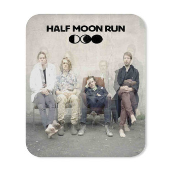 Half Moon Run Custom Gaming Mouse Pad Rectangle Rubber Backing