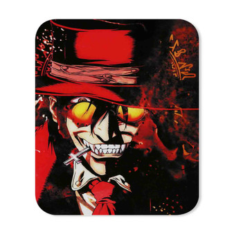 Hellsing Anime Custom Gaming Mouse Pad Rectangle Rubber Backing