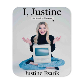 Ijustine Custom Gaming Mouse Pad Rectangle Rubber Backing