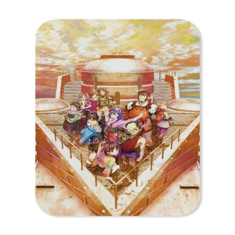 Kabaneri of the Iron Fortress Greatest Custom Gaming Mouse Pad Rectangle Rubber Backing