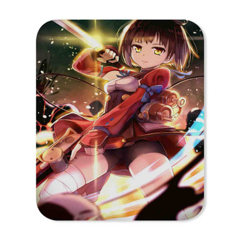 Kabaneri of the Iron Fortress Mumei Custom Gaming Mouse Pad Rectangle Rubber Backing