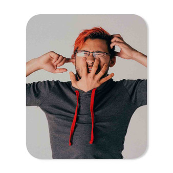 Markiplier Custom Gaming Mouse Pad Rectangle Rubber Backing