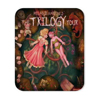 Melanie Martinez The Trilogy Tour Custom Gaming Mouse Pad Rectangle Rubber Backing