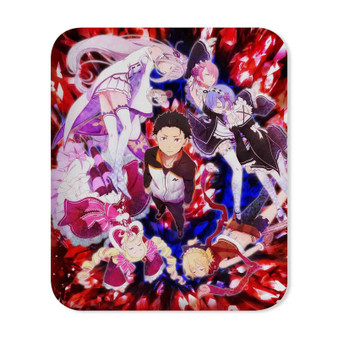 Re Zero Starting Life In Another World Custom Gaming Mouse Pad Rectangle Rubber Backing