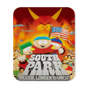 South Park Bigger Longer and Uncut Custom Gaming Mouse Pad Rectangle Rubber Backing