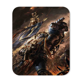 Space Marines Custom Gaming Mouse Pad Rectangle Rubber Backing