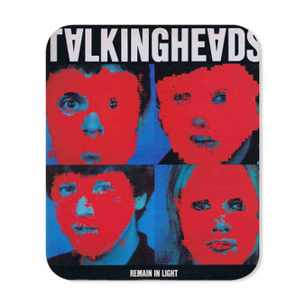 Talking Heads Custom Gaming Mouse Pad Rectangle Rubber Backing