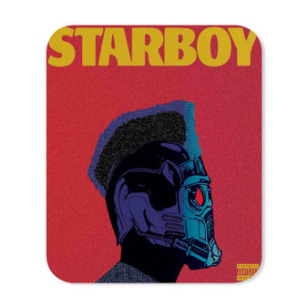 The Weeknd Starboy Custom Gaming Mouse Pad Rectangle Rubber Backing