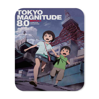 Tokyo Magnitude 8 Custom Gaming Mouse Pad Rectangle Rubber Backing