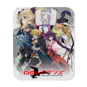 Tokyo Ravens Custom Gaming Mouse Pad Rectangle Rubber Backing