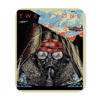 Twenty One Pilots Newest Custom Gaming Mouse Pad Rectangle Rubber Backing