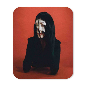 Allie X Girl With No Face Custom Gaming Mouse Pad Rectangle Rubber Backing
