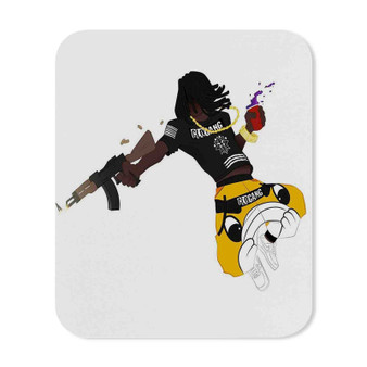 Chief Keef Custom Gaming Mouse Pad Rectangle Rubber Backing