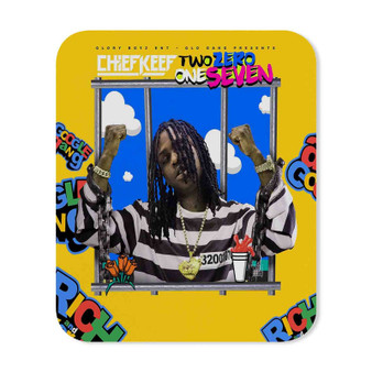 Chief Keef s Two Zero One Seven Custom Gaming Mouse Pad Rectangle Rubber Backing