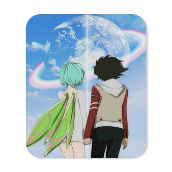 Eureka Seven Anime Custom Gaming Mouse Pad Rectangle Rubber Backing