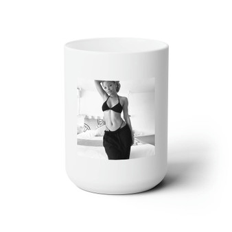 Halle Bailey White Ceramic Mug 15oz With BPA Free