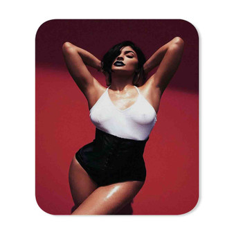 Kylie Jenner Music Custom Gaming Mouse Pad Rectangle Rubber Backing