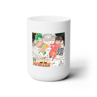 Hunter x Hunter 399 White Ceramic Mug 15oz With BPA Free