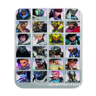 Overwatch Characters Custom Gaming Mouse Pad Rectangle Rubber Backing