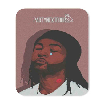 PARTYNEXTDOOR Custom Gaming Mouse Pad Rectangle Rubber Backing