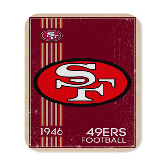 San Francisco 49ers NFL 1946 Custom Gaming Mouse Pad Rectangle Rubber Backing
