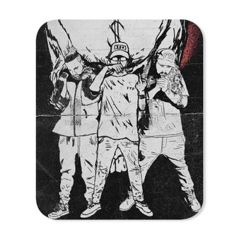 Suicideboys Music Custom Gaming Mouse Pad Rectangle Rubber Backing