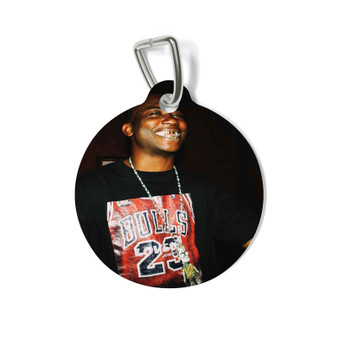 Gucci Mane Best Custom Pet Tag Round Coated Solid Metal for Cat Kitten Dog
