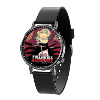 Edward Elric Fullmetal Alchemist Custom Quartz Watch Black With Gift Box