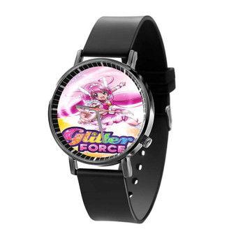 Glitter Force Custom Quartz Watch Black With Gift Box